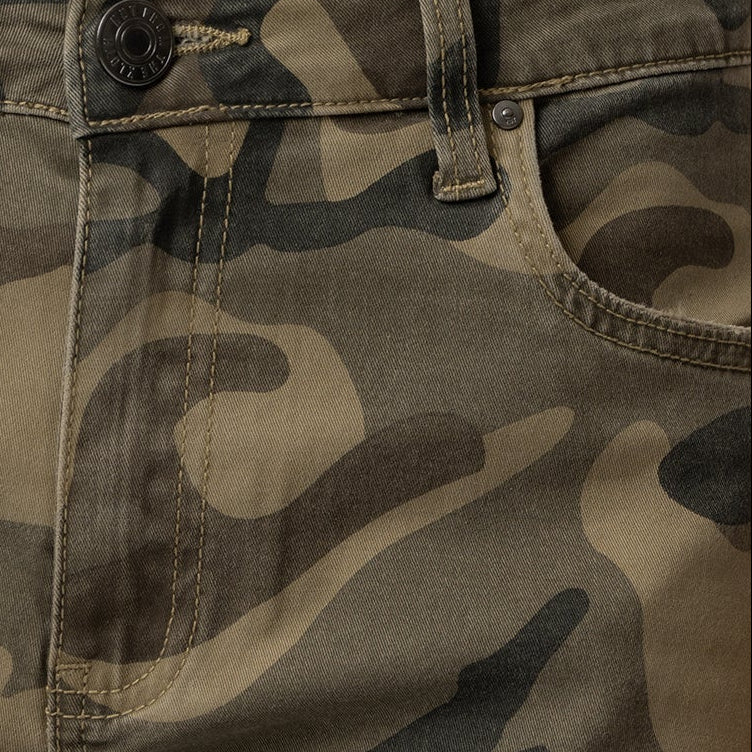 KUT Meg High Rise Wide Leg Camo