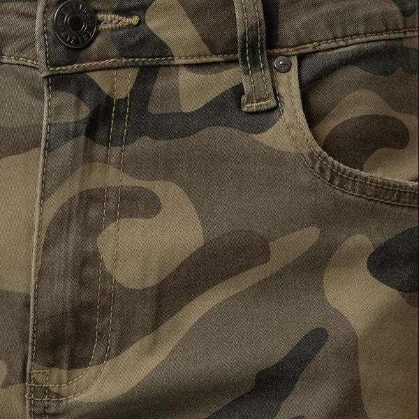 KUT Meg High Rise Wide Leg Camo