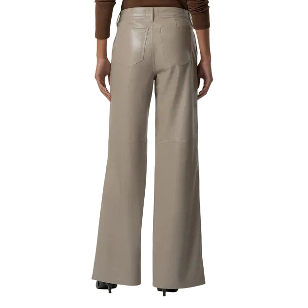 KUT Maya Wide Leg Leather Pant