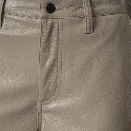 KUT Maya Wide Leg Leather Pant