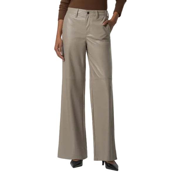 KUT Maya Wide Leg Leather Pant