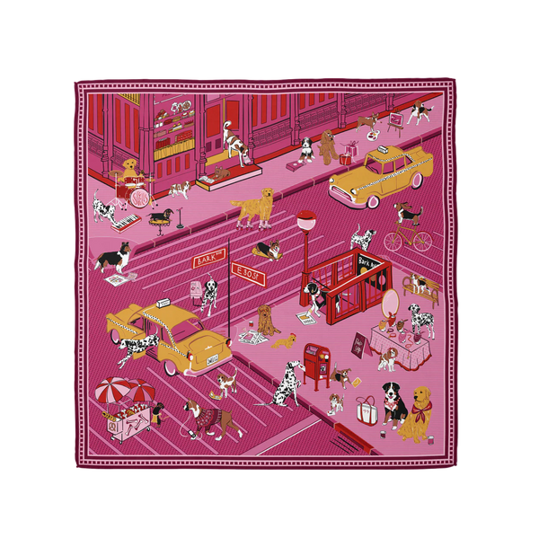 Swells Tails of NYC Dog Scarf