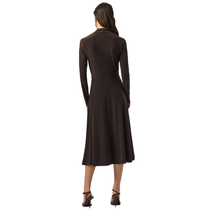 Joseph Ribkoff Silky Knit Fit and Flare Wrap Dress