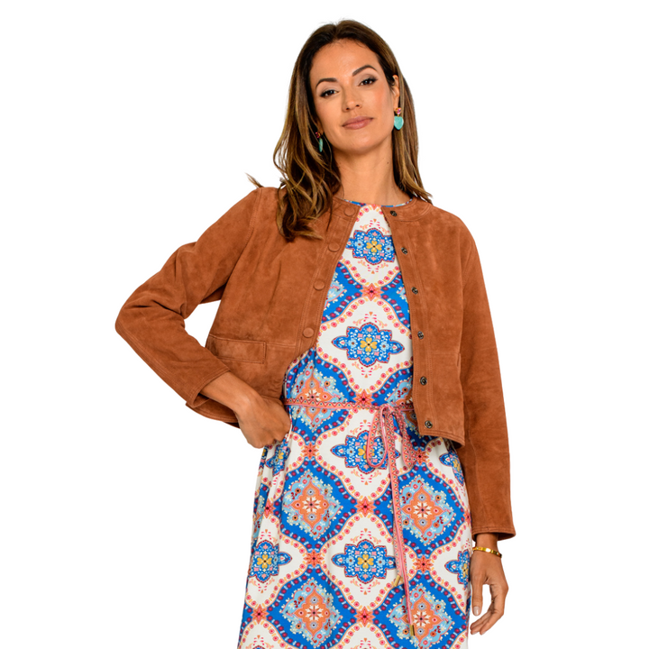 Elizabeth James Esme Jacket Goat Suede