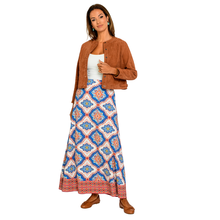Elizabeth James Anita Skirt Patchwork