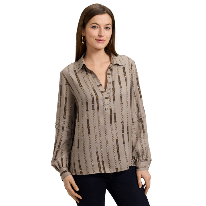 Foxcroft Frankie Chain Shirt