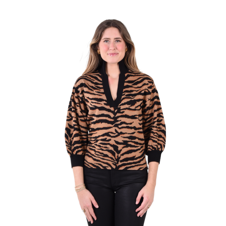 Emily McCarthy Lolli Sweater Tiger