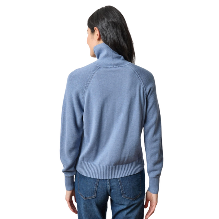 Lilla P Relaxed Turtleneck Sweater