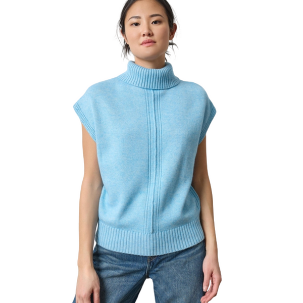 Lilla P Turtleneck Wedge Sweater