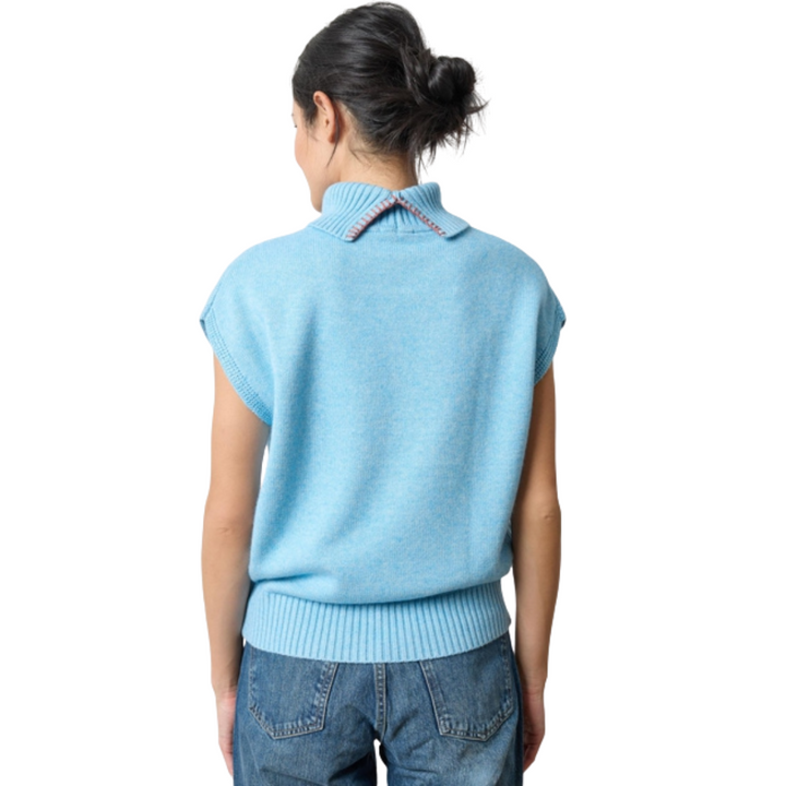 Lilla P Turtleneck Wedge Sweater