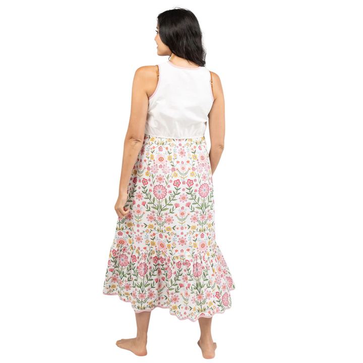 Beau & Ro Lina Dress Folk Flower