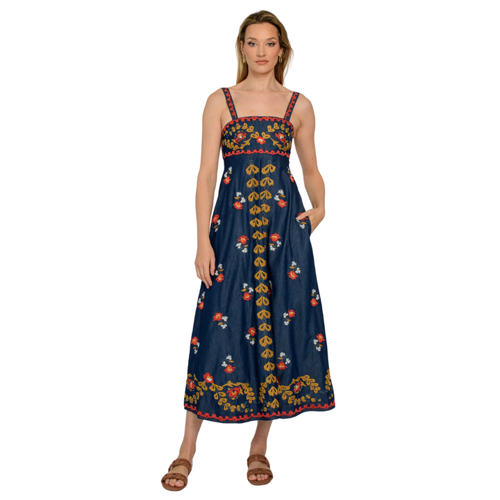 Elizabeth James Annalisa Dress Denim
