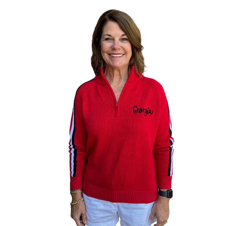 Georgia Quarter Zip Pullover