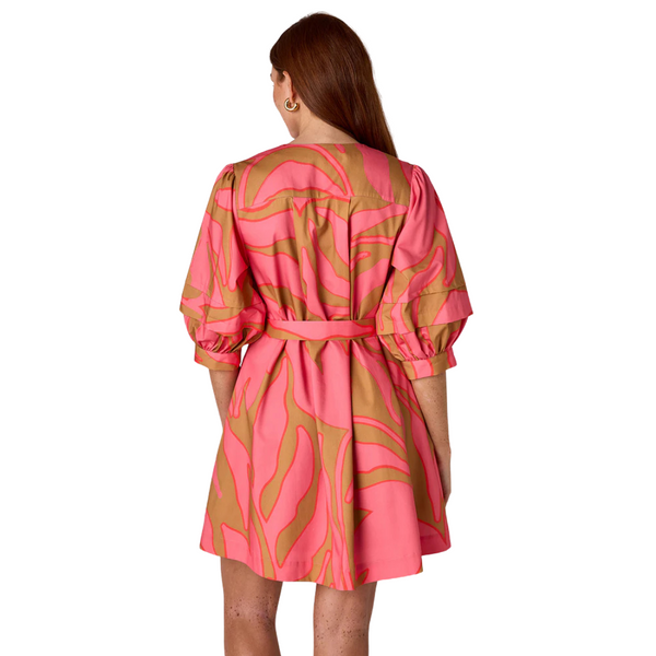 Crosby Lennie Dress Pressed Floral
