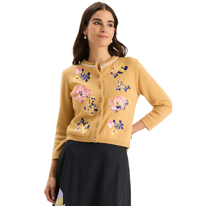 Tyler Boe Flora Embroidered Cardigan