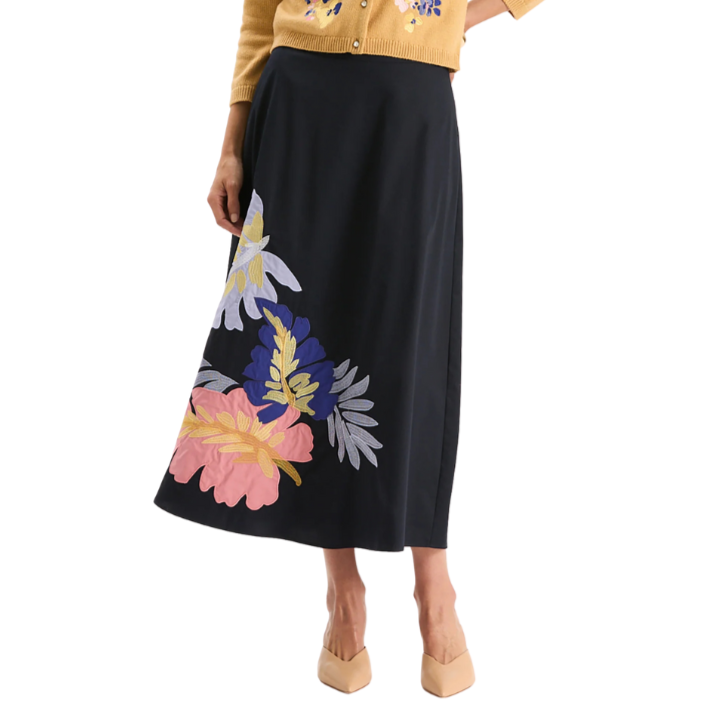Tyler Boe Valentina Appliqué Skirt