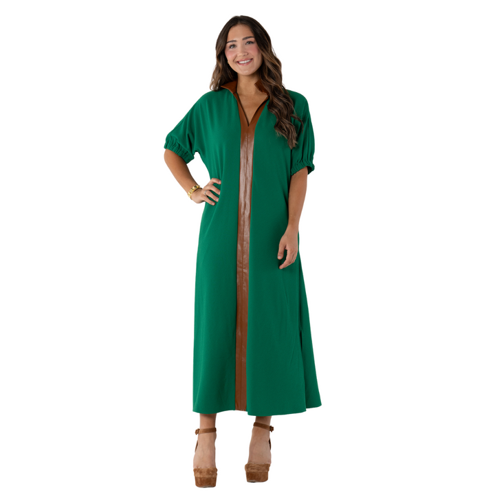 Emily McCarthy Poppy Maxi Green Jacket