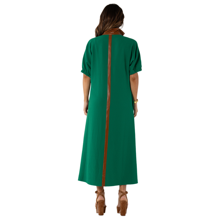 Emily McCarthy Poppy Maxi Green Jacket