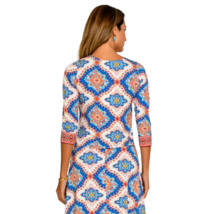 Elizabeth James Juliette Top Patchwork