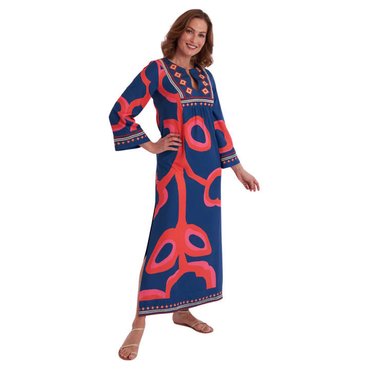 CK Bradley Crispell Caftan Ocean Fire
