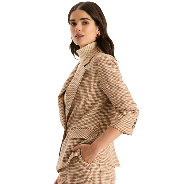 Tyler Boe Taylor Blazer Houndstooth