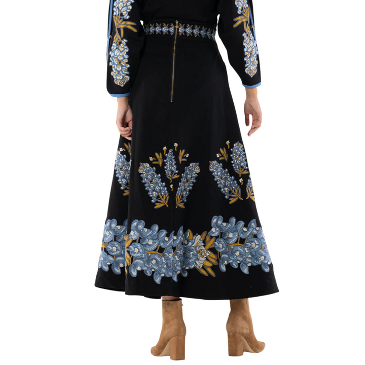 Emily McCarthy Milly Skirt Bluebonnet
