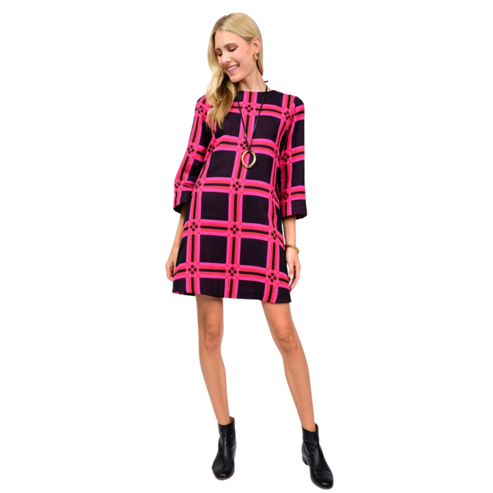 Uncle Frank Plaid Shift Dress