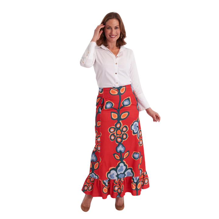 CK Bradley Hostess Skirt Serendipity Merlot