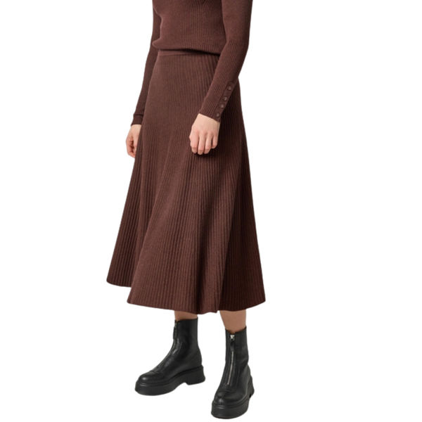Lilla P Flared Knit Skirt