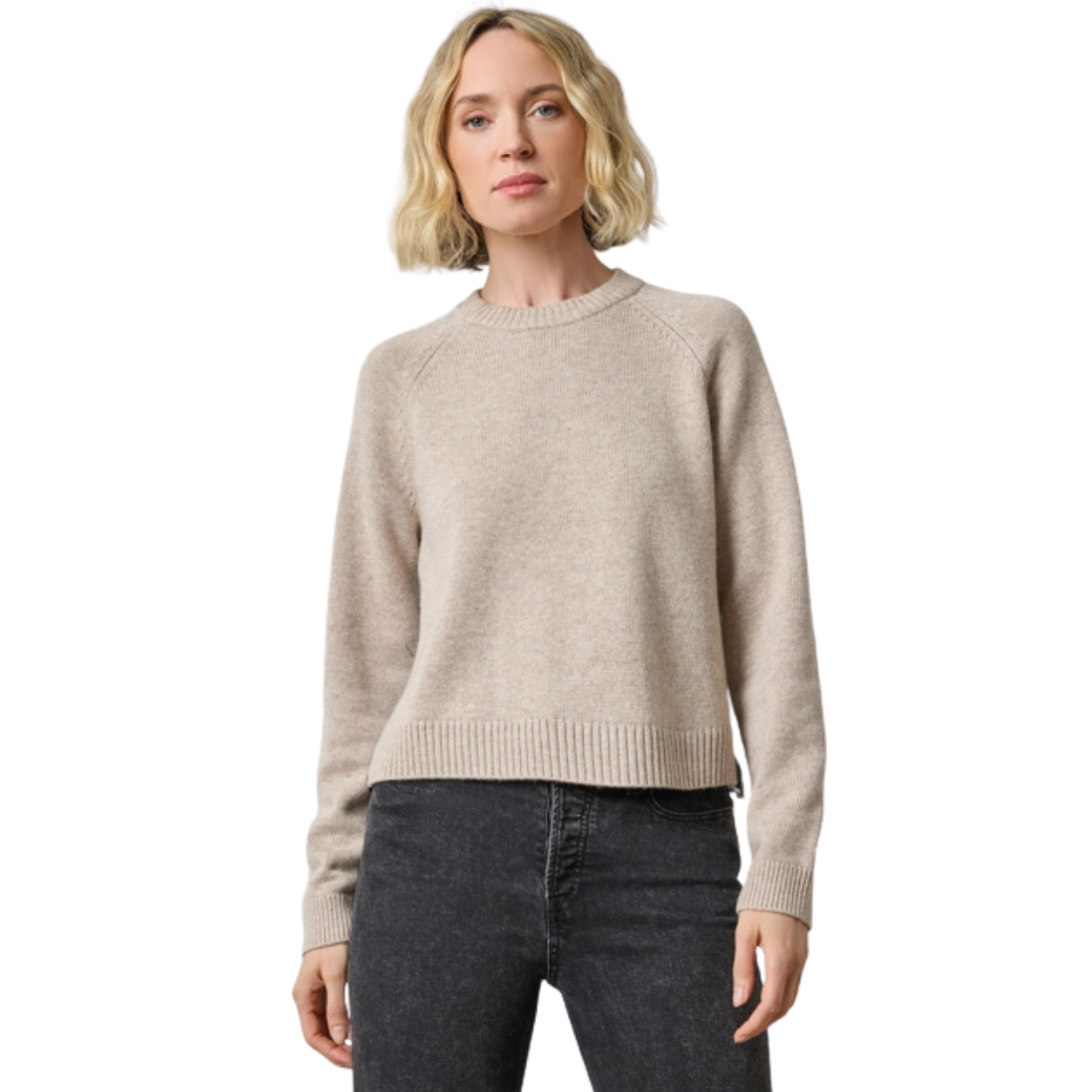 Lilla P Pleat Back Raglan Sweater
