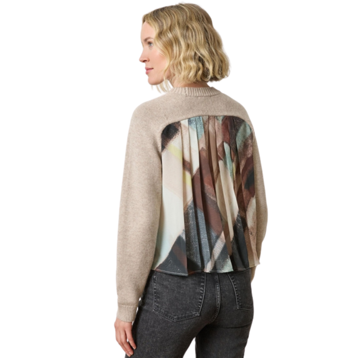 Lilla P Pleat Back Raglan Sweater