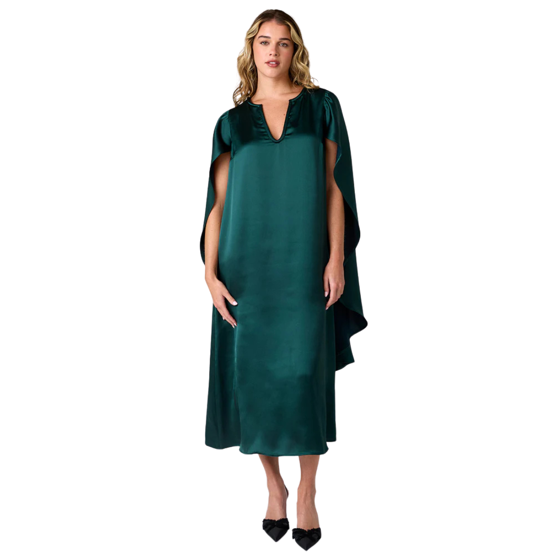 Crosby Corinth Cape Dress Balsam