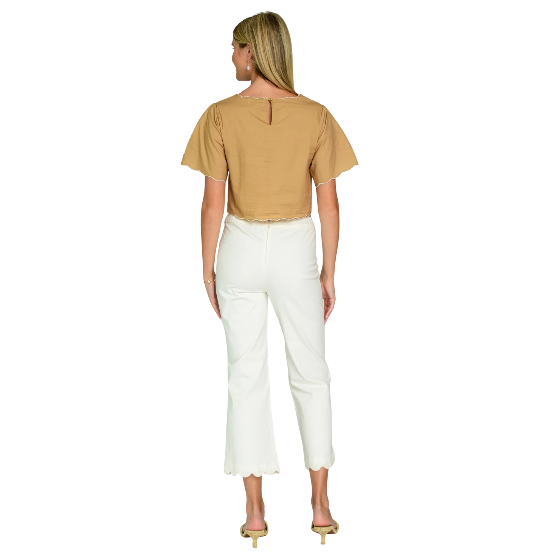 Elizabeth James Paloma Top Poppy Patch Iced Coffee
