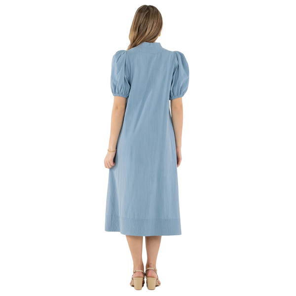 Emily McCarthy Hampton Dress Denim
