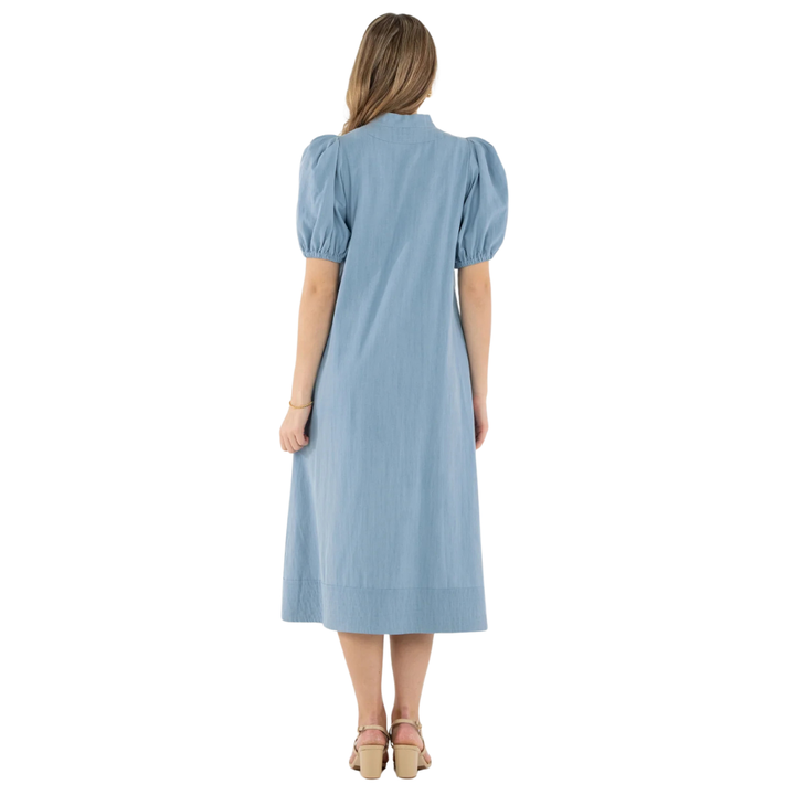 Emily McCarthy Hampton Dress Denim