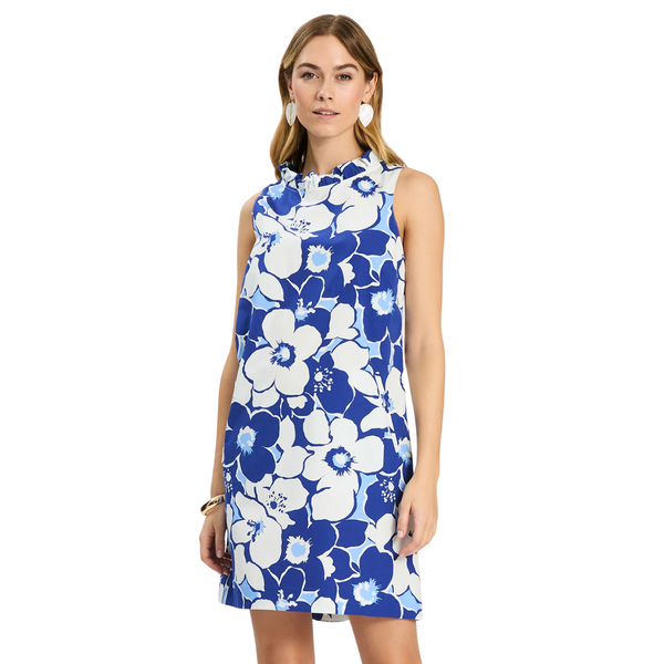 Tyler Boe Ella Cerulean Floral Dress