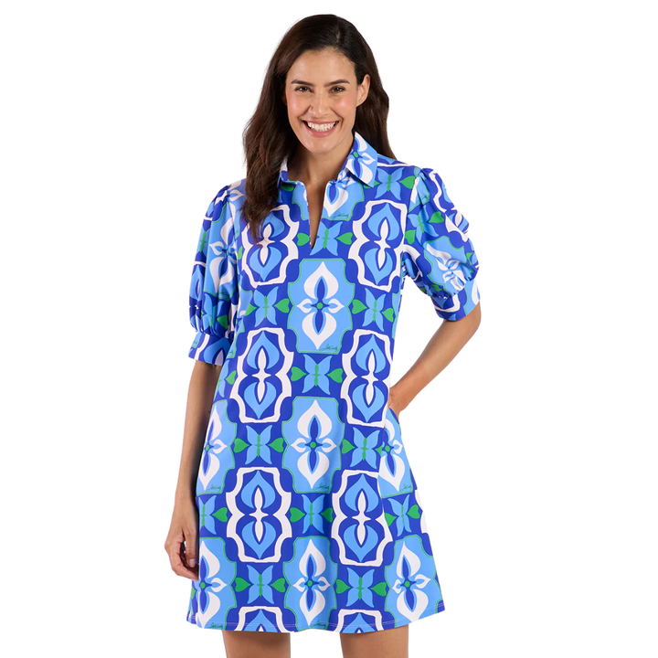 Jude Connally Emerson Dress Butterfly Tile