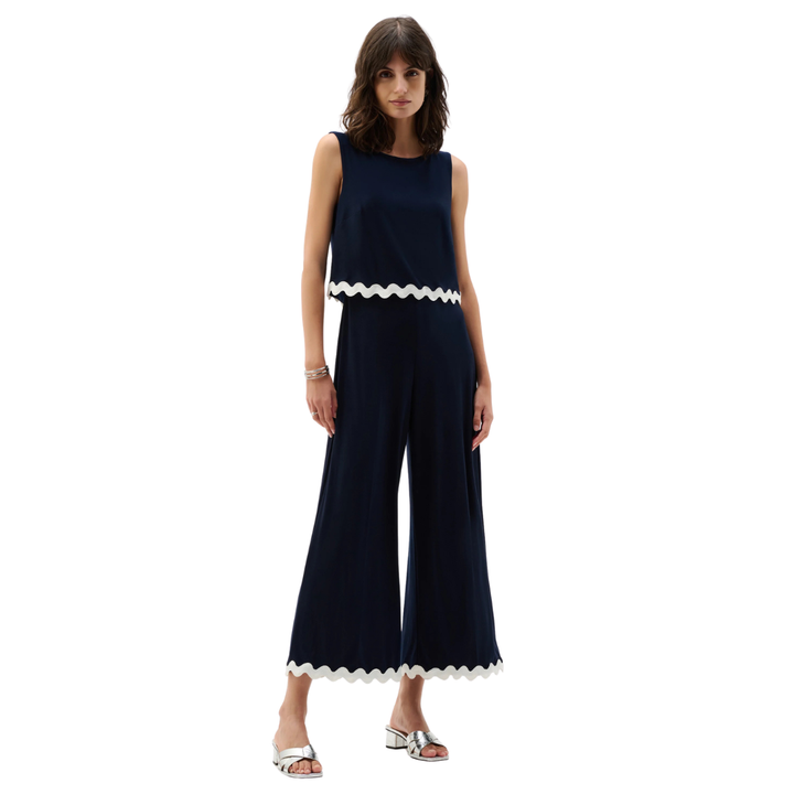 Joseph Ribkoff Silky Knit Culotte Jumpsuit