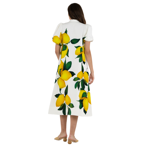 Emily McCarthy Hampton Dress Limone