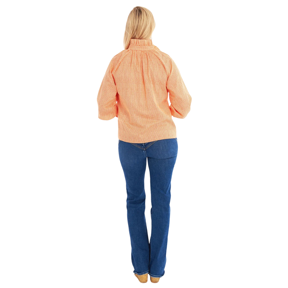 CK Bradley Frau Blouse Doodle Orange