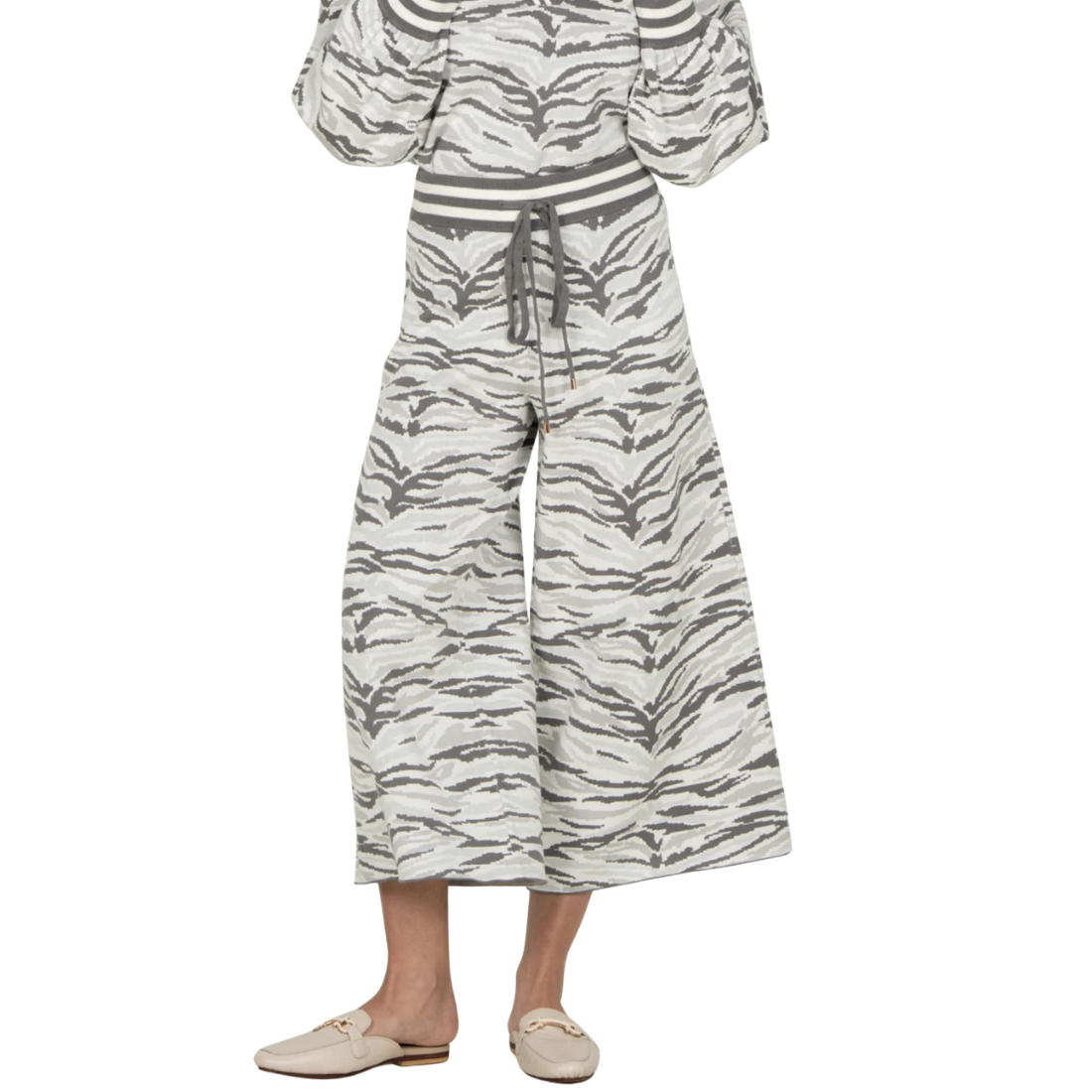 Emily McCarthy Teddy Trouser Wild Marble