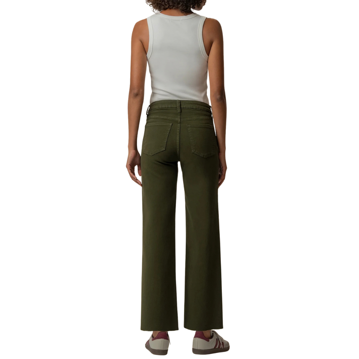 KUT Meg High Rise Wide Leg in Tuscan Olive
