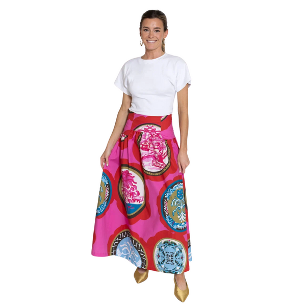 House of MBR Gallery Sadie Drop Waist Skirt