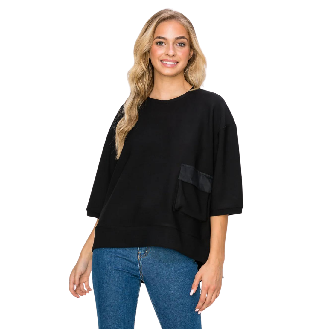 Karen Crepe Knit Top