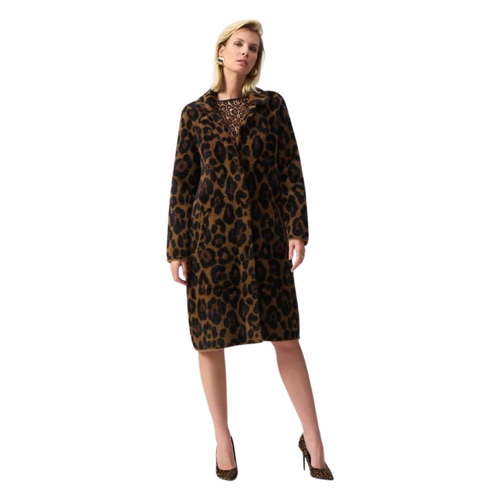 Joseph Ribkoff Animal Print Coat