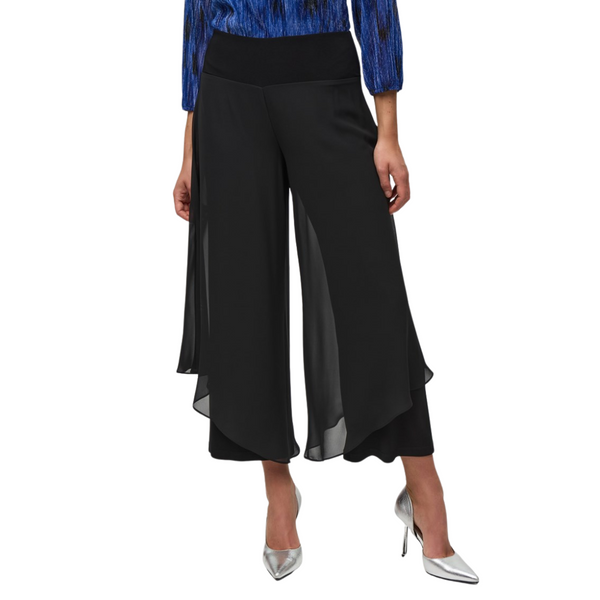 Joseph Ribkoff Chiffon and Silky Knit Pant