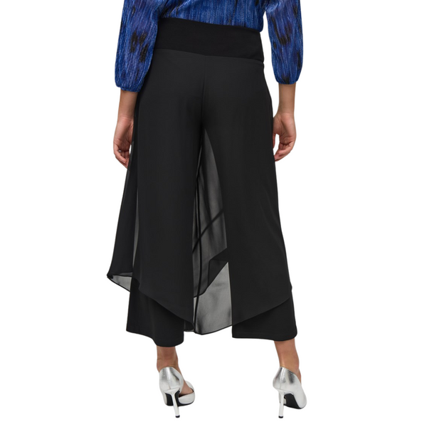 Joseph Ribkoff Chiffon and Silky Knit Pant