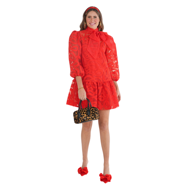 Emily McCarthy Bella Dress Holly Red