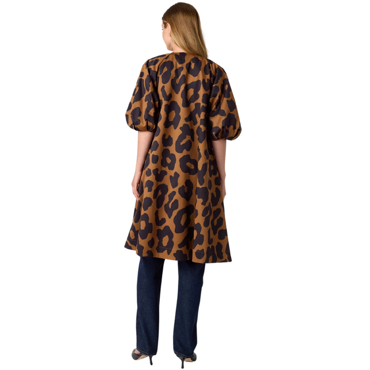 Crosby Taryn Coat Leopard Den