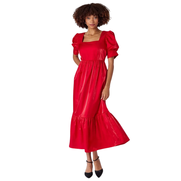 Crosby Laney Dress Razzle Red